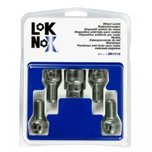 Výprodej LokNox bezpečnostní šrouby M14x1,5x26,7mm koule R13, klíč 17/19