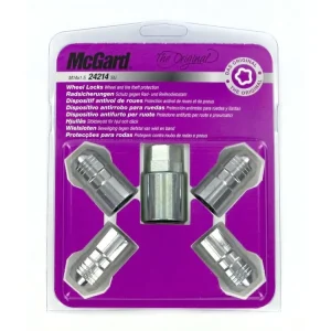 McGard bezpečnostní matky M14x1,5x39,7mm kužel 60, klíč 21 Vysoce Kvalitní