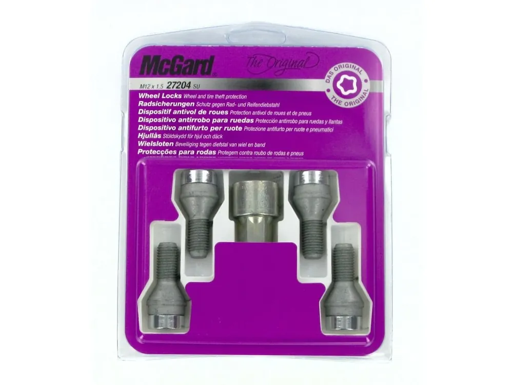 Must-Have McGard bezpečnostní šrouby M12x1,5x22,1mm kužel 60, klíč 17