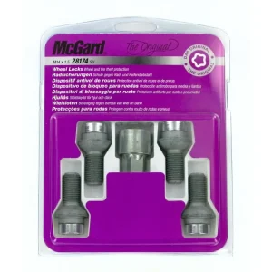 Bezpečná Platba McGard bezpečnostní šrouby M14x1,5x27mm koule R14, klíč 17