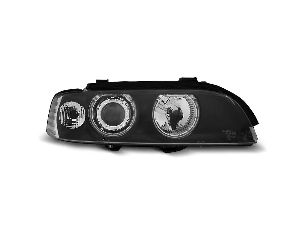 Cenově Výhodný Přední světla BMW E39 95-03 Angel Eyes CCFL - černé