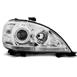 Akce Přední světla Mercedes Benz ML W163 01-05 - chrom