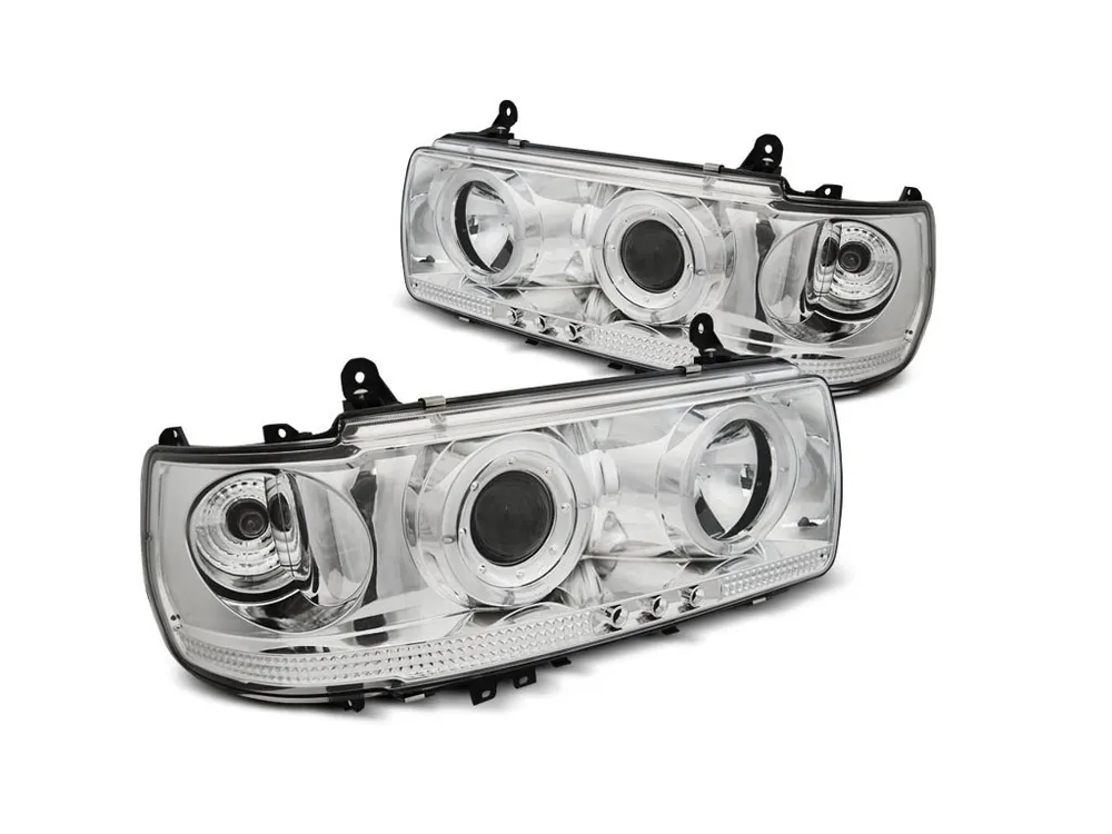 Přední světla Toyota Land Cruiser FJ 80 90-97 - chrom Finální Výprodej