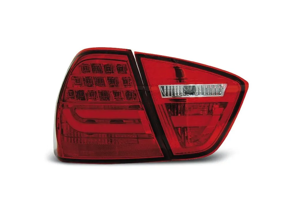 Novinka Zadní světla BMW E90 05-08 sedan - červené LED BAR