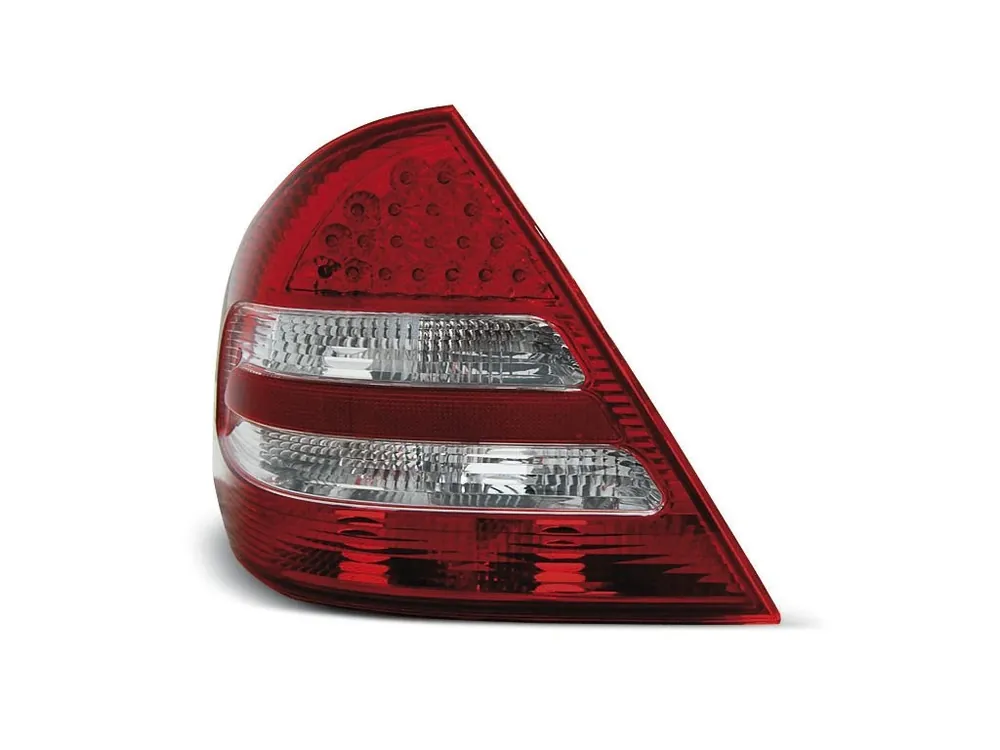 Zadní světla Mercedes Benz W203 C-Klasse 04-07 - bílé/červené LED Pouze Dnes