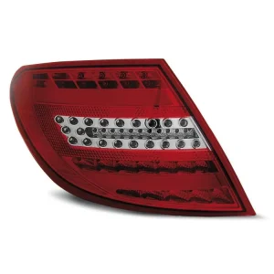 Zlevněný Zadní světla Mercedes Benz W204 C-Klasse 07-10 - krystal/červené LED