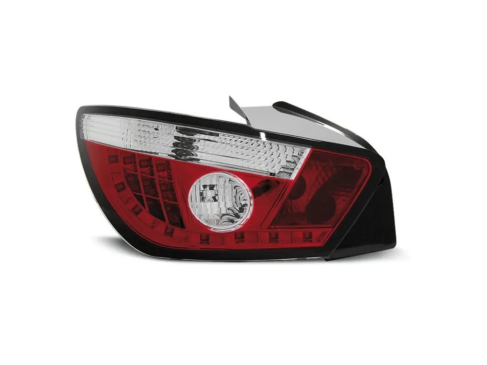 Zadní světla Seat Ibiza 6J 3dv. 08- - krystal/červené LED Výprodej