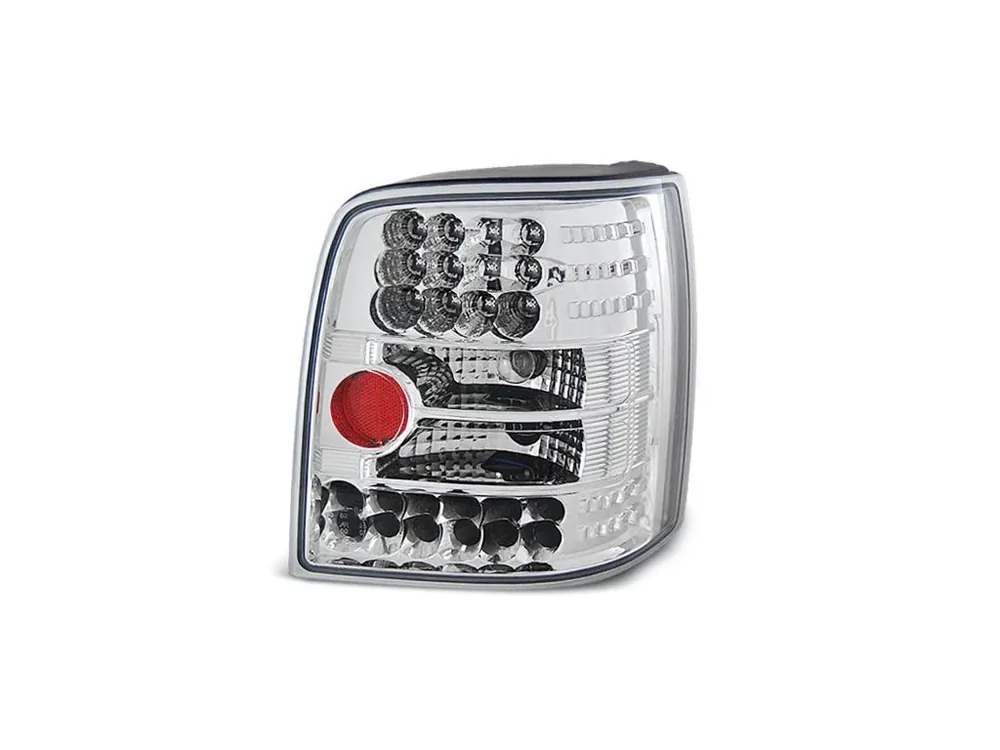 Zadní světla VW Passat B5 3B combi 97-00 - krystal/chrom LED Akční Nabídka
