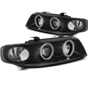 Akce Přední světla Seat Leon/Toledo 99-04 ANGEL EYES CCFL černá