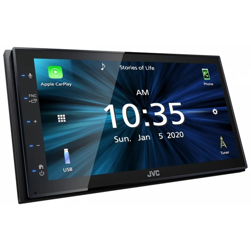 Výhodná Nabídka Autorádio JVC KW-M560BT - 6,8" LCD / USB / AUX / Bluetooth / Apple CarPlay / Android Auto