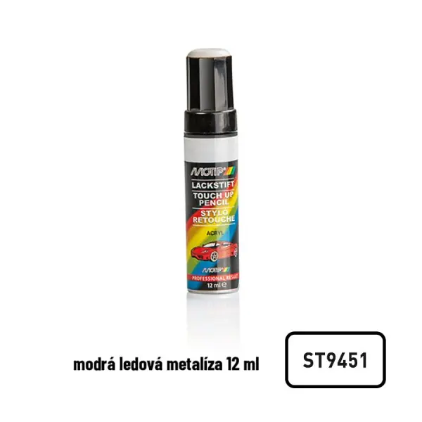 Opravná tužka na lak - modrá ledová (12ml) MOTIP Sezónní Sleva
