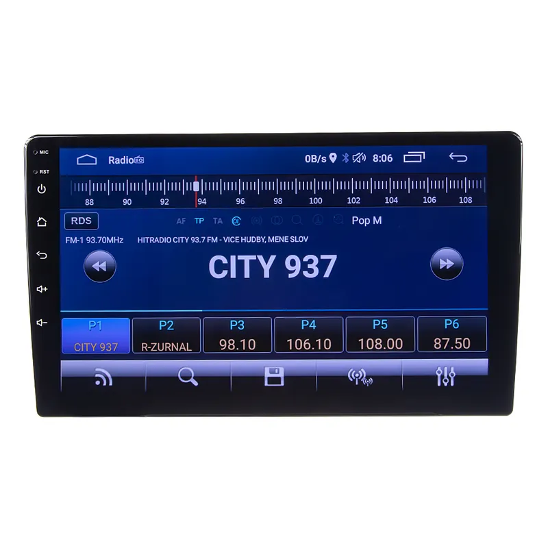 Multimediální autorádio - 10,1" LCD / WI-FI / GPS / Mirror link / Bluetooth / 2x USB Odeslání Ihned