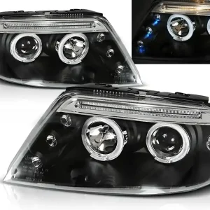 Bezpečná Platba VW PASSAT 3BG 00-05 - přední černá světla ANGEL EYES