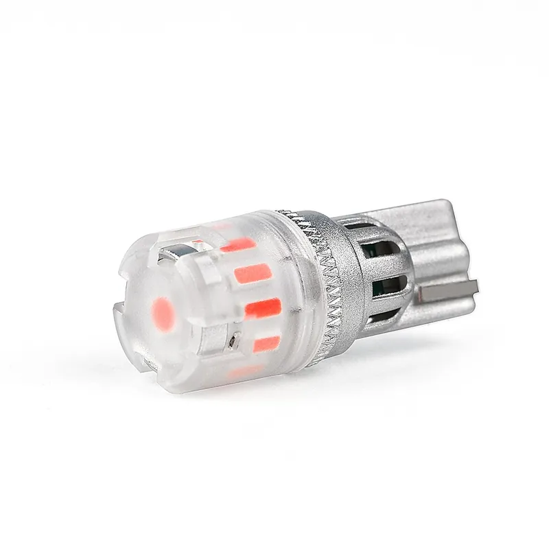 Sezónní Sleva LED autožárovka 12V / W5W / T10 - červená 13xSMD (2ks)