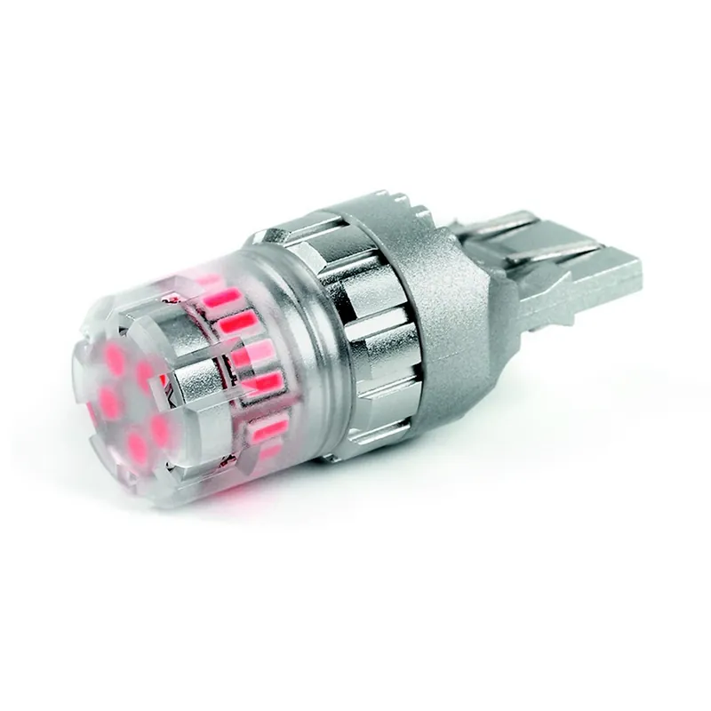 Nová Kolekce LED autožárovka 12V/T20 (7443) - červená 23xSMD / dvouvláknová (2ks)