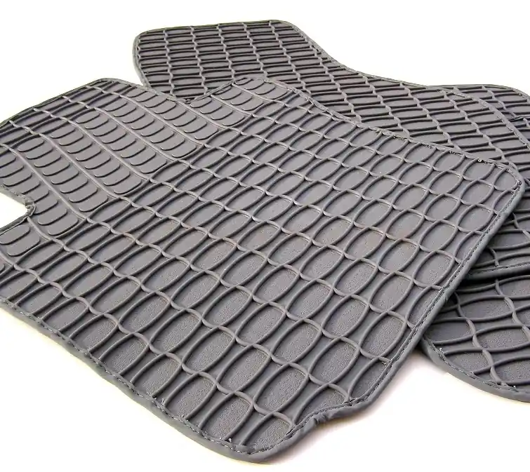 Gumové autokoberce Peugeot 308 I CC - Coupe / Cabrio (2008 - 2011) s fixací - šedé Autentický
