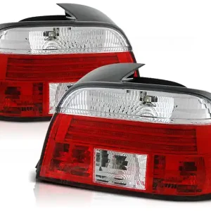 BMW E39 95-00 SEDAN - zadní světla červeno bílá Zlevněný