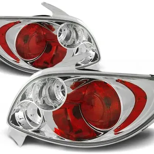 PEUGEOT 206 98- 3D/5D - zadní světla chrom Nakupujte Hned