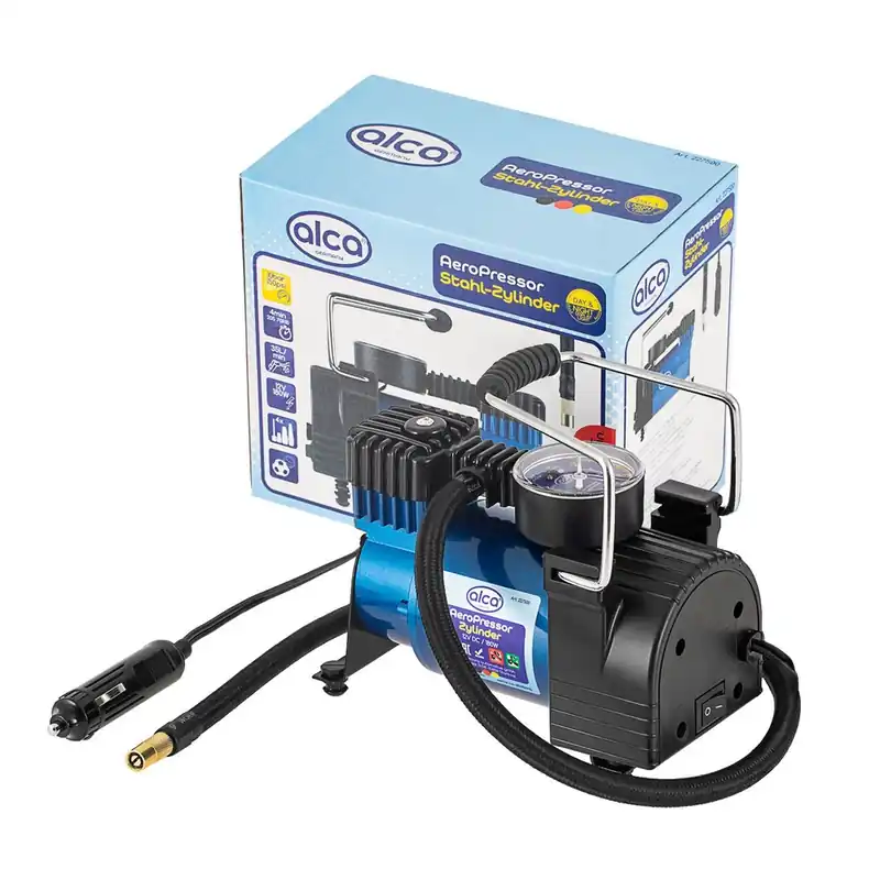 Kompresor 12V - kovový 35l/min ALCA Nejprodávanější