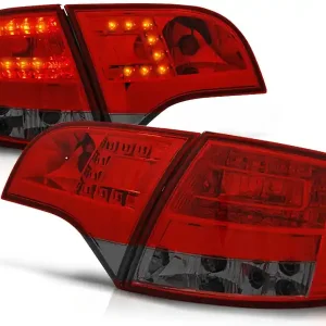 Finální Výprodej AUDI A4 B7 04-08 COMBI - zadní LED světla červeno kouřová