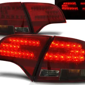 Víkendová Akce AUDI A4 B7 04-08 COMBI - zadní LED světla červeno kouřová