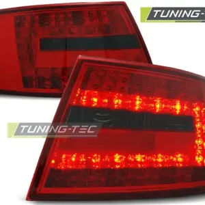 AUDI A6 C6 SEDAN 04-08 - zadní LED světla červeno kouřová 6-pin Oblíbený