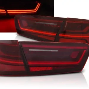 AUDI A6 C7 11-14 SEDAN - zadní LED světla červeno bílá LED BAR s dynamickým blinkrem Jen Po Omezenou Doba