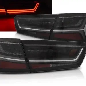 Omezená Nabídka AUDI A6 C7 11-14 SEDAN - zadní LED světla kouřová LED BAR s dynamickým blinkrem