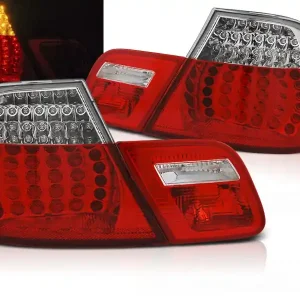 BMW E46 99-03 COUPE - zadní LED světla červeno bílá s dynamickým blinkrem Cenově Výhodný