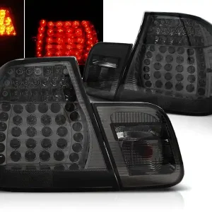 Přímo Od Výrobce BMW E46 98-01 SEDAN - zadní LED světla kouřová