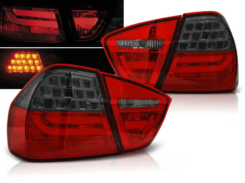 Objednat Nyní BMW E90 05-08 SEDAN - zadní LED světla červeno kouřová LED BAR