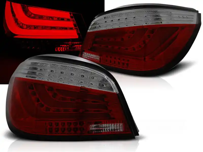 Vrácení Zdarma BMW E60 03-07 SEDAN - zadní LED světla červeno kouřová LED BAR