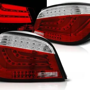 BMW E60 03-07 SEDAN - zadní LED světla červeno bílá LED BAR Pouze Dnes