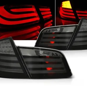 BMW F10 10-13 SEDAN - zadní LED světla kouřová LED BAR Nízká Cena