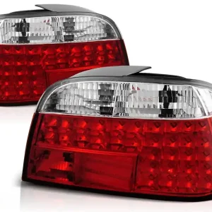 BMW E38 94-01 SEDAN - zadní LED světla červeno bílá Nejlepší Volba