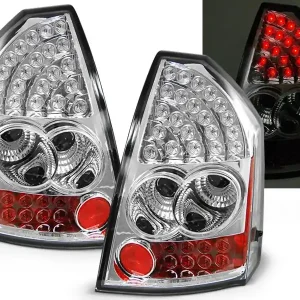 CHRYSLER 300C 05-08 SEDAN - zadní LED světla chrom Ihned K Objednání