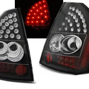 CHRYSLER 300C/300 09-10 SEDAN - zadní LED světla černá Víkendová Akce