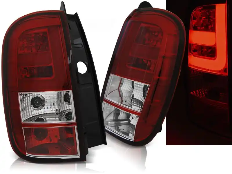 DACIA DUSTER 10- - zadní LED světla červeno bílá LED BAR Odeslání Ihned