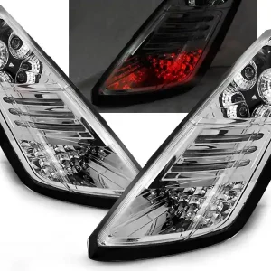 FIAT GRANDE PUNTO 05-09 3D/5D - zadní LED světla chrom Kup Teď