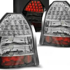 HONDA CIVIC 95-01 3D - zadní LED světla černá Zlevněný