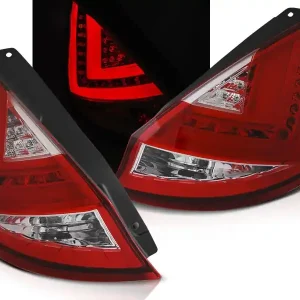 Hit Sezóny FORD FIESTA MK7 08-12 HTB - zadní LED světla červeno bílá LED BAR