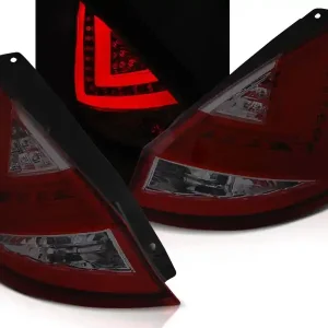 Výhodná Nabídka FORD FIESTA MK7 08-12 HTB - zadní LED světla červeno kouřová LED BAR