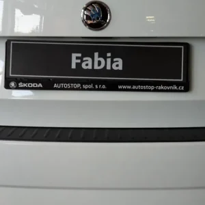 Omezená Nabídka Škoda Fabia III HB - ochranný panel zadního nárazníku černý