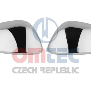 Seat Ibiza IV 2009+ - nerez chrom kryty zrcátek OMTEC Levný
