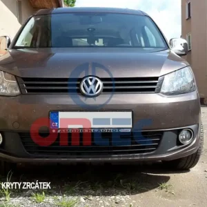 VW Caddy facelift 2010+ - nerez chrom rámečky předních mlhovek - OMTEC Nakupujte Hned