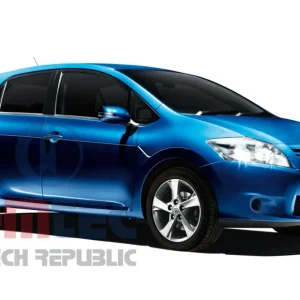 Toyota Auris 07-13 - nerez chrom spodní lišty oken - OMTEC Dokud Zásoby Vydrží