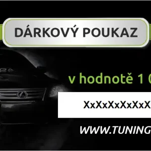 Dárkový poukaz - TUNING-IN 1000Kč Poslední Šance