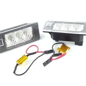 CANBUS LED osvětlení SPZ Škoda Octavia III (2012 - 2020) - 3 LED MEGA POWER Sezónní Sleva