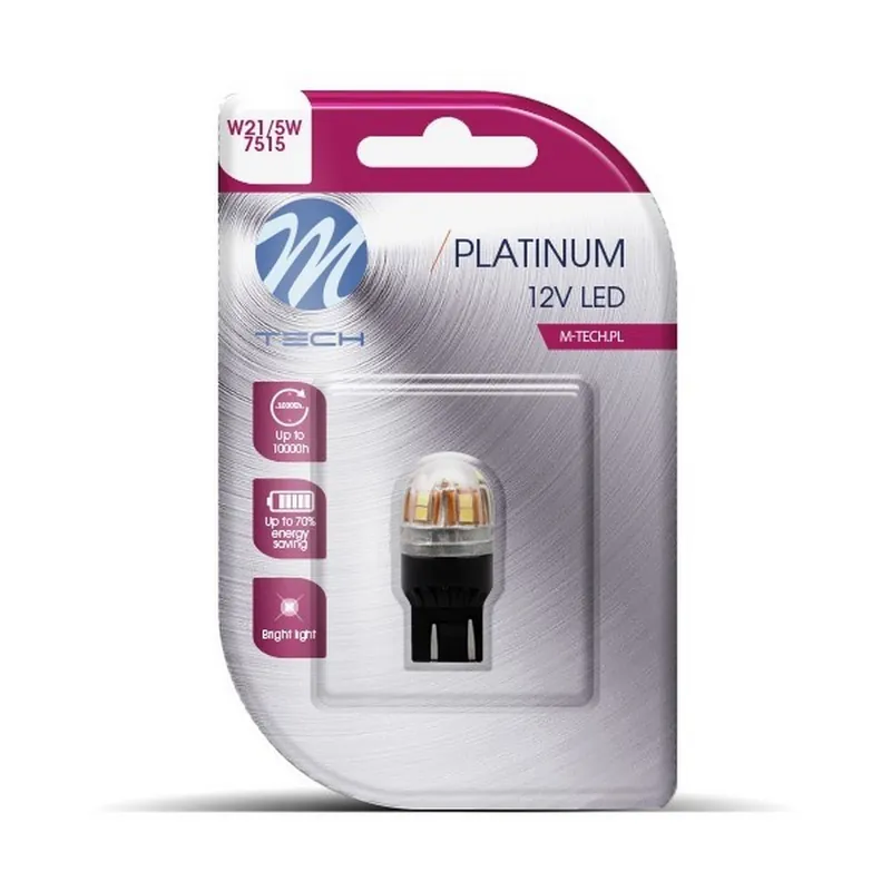 Hit Sezóny LED autožárovka 12-24V / T20 / W3x16d - bílá 15xSMD CANBUS (1ks)