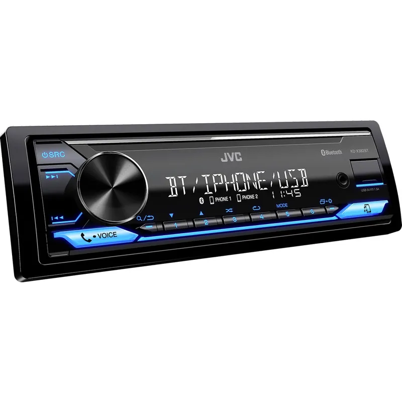 Autorádio JVC KD-X382BT - USB / MP3 / Bluetooth / AUX / modré podsvícení Časově Omezené